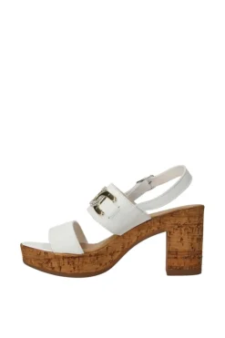 Florali Sandalo tacco T3475 Bianco