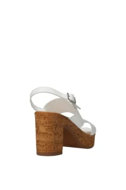 Florali Sandalo tacco T3475 Bianco