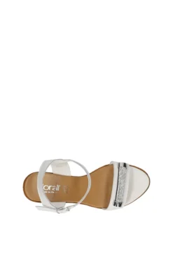 Florali Sandalo tacco T3461 Bianco
