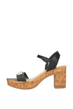 Florali Sandalo tacco T3461 Nero