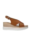Florali Sandalo zeppa 05502 Cuoio