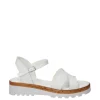 Florali Sandalo zeppa C3284 Bianco