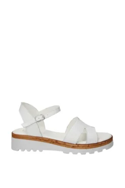 Florali Sandalo zeppa C3284 Bianco