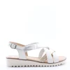 Florali Sandalo zeppa C001 White