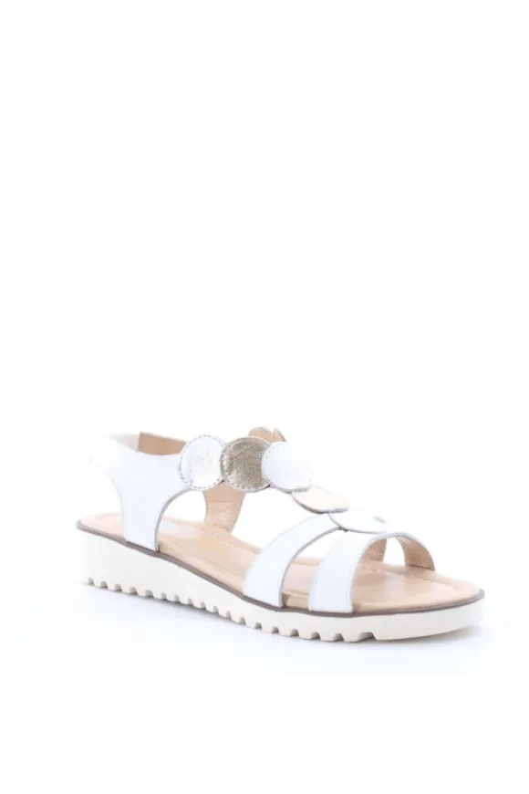 Florali Sandalo zeppa C005 White