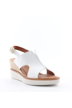 Florali Sandalo zeppa Ch05 Bianco