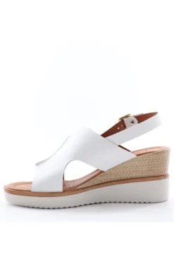 Florali Sandalo zeppa Ch05 Bianco