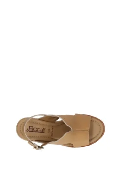 Florali Sandalo zeppa Ch05 Camel