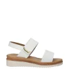 Florali Sandalo zeppa Cp07 Bianco