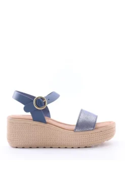 Florali Sandalo zeppa It03 Denim/jean