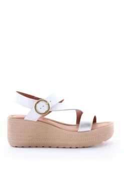 Florali Sandalo zeppa It13 Arge/bianc