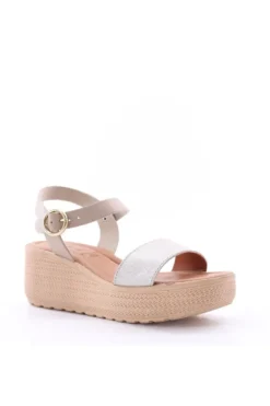 Florali Sandalo zeppa It03 Nude