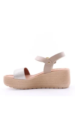 Florali Sandalo zeppa It03 Nude