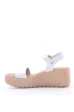 Florali Sandalo zeppa It03 Bianco