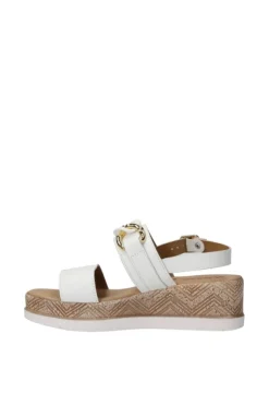 Florali Sandalo zeppa Iv18 Bianco