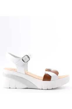 Florali Sandalo zeppa Kbn153 Biacuoio