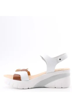 Florali Sandalo zeppa Kbn153 Biacuoio