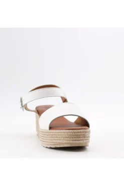 Florali Sandalo zeppa Kt44 Bianco