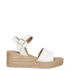 Florali Sandalo zeppa Td44 Bianco