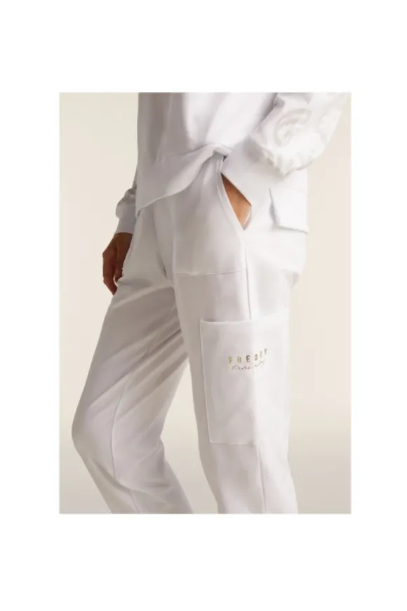 Freddy Pantaloni 25wtrp5 Bianco