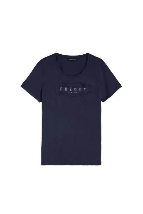 Freddy T-shirt manica corta 4wtrt4 Navy