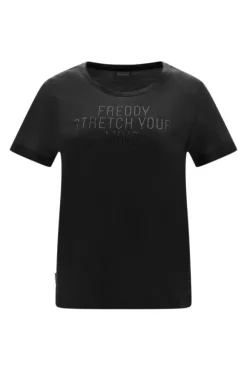 Freddy T-shirt manica corta S3wbct7 Nero