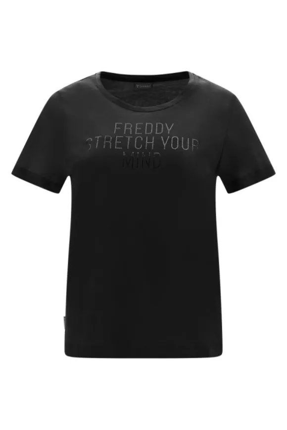 Freddy T-shirt manica corta S3wbct7 Nero