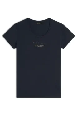 Freddy T-shirt manica corta 25wcrt3 Dark sapph
