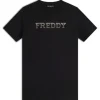 Freddy T-shirt manica corta 25wcrt2 Nero