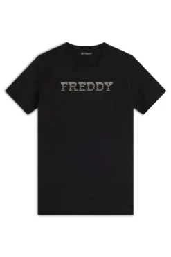 Freddy T-shirt manica corta 25wcrt2 Nero