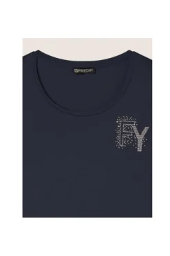 Freddy T-shirt manica corta 25wcxt3 Dark sapph