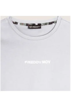 Freddy T-shirt manica corta F4wmvt2 Bright whi