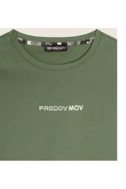 Freddy T-shirt manica corta F4wmvt2 Sea spray