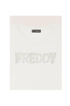 Freddy T-shirt manica corta 25wcxt1 Star white