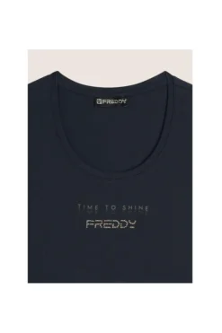 Freddy T-shirt manica corta 25wcrt3 Dark sapph