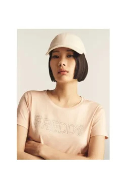 Freddy T-shirt manica corta 25wcxt1 Cameo rose