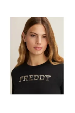 Freddy T-shirt manica corta 25wcrt2 Nero