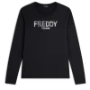 Freddy T-shirt manica lunga F4wtrt4 Nero
