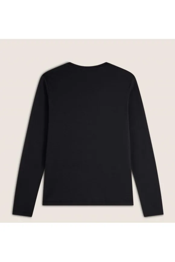 Freddy T-shirt manica lunga F4wtrt4 Nero