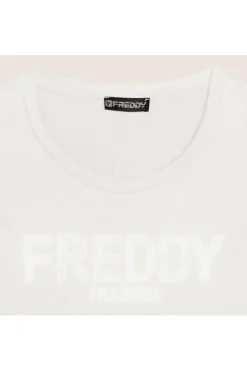 Freddy T-shirt manica lunga F4wtrt4 Bianco