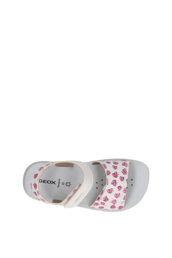 Geox Sandali B455tb White/fuxi