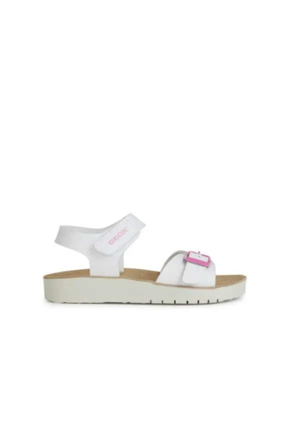 Geox Sandali J15eab White
