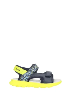 Geox Sandali J55f1e Navy/lime