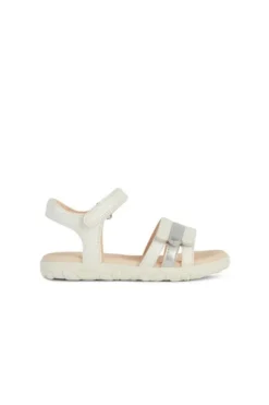 Geox Sandali J458zd Whtsilver