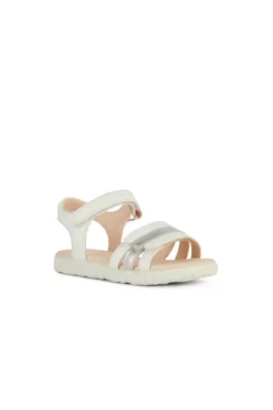 Geox Sandali J458zd Whtsilver