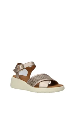 Geox Sandalo zeppa D550eg Champagne