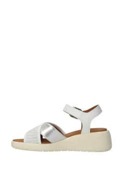 Geox Sandalo zeppa D550eg White