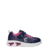 Geox Sneaker J45e9a Navy fuxia