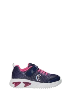 Geox Sneaker J45e9a Navy fuxia