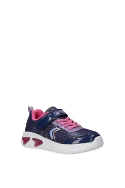 Geox Sneaker J45e9a Navy fuxia